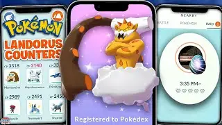 LANDORUS Incarnate Raid Counter Guide - 100 IVs, Weaknesses & More