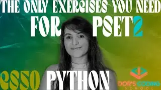 THE ONLY EXERCISES YOU NEED FOR PSET 2: LOOPS - CS50 PYTHON