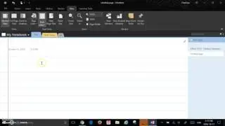 OneNote 2016 - Rule Lines/Page Colour