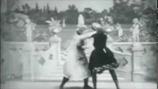 Two Women Boxing -- Gordon Sisters via Thomas Edison in 1901