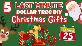 Cheap Christmas Gift Ideas! 💰 5 Easy DIY Gifts Anyone Will Love