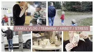 NUR NOCH AN DER ARBEIT / VIEL ZU TUN / VIERFACH MAMA / VLOG