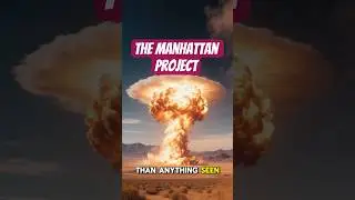 The Manhattan Project | The Secret Project That Changed the World #history #ushistory #historyshorts