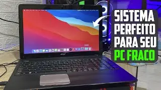 MacOS Para PC/Notebook Fraco, Vers&atilde;o Linux ! Distro Linux PearOS ThiccSur com Visual Incr&iacute;vel
