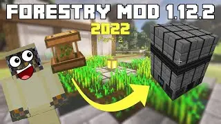 Minecraft Forestry Mod Tutorial [Part 2 - Farms] 1.12.2 - 1.16.5