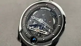 De Bethune DBS Moonphase (DBSPS5)  - Platinum Anthracite Dial Hands-On Review and Features Overview