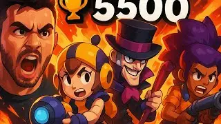 Subiendo a 5500 copas en Brawl Stars con Mortis, Bibi y Shelly | MAGNATE en acci&oacute;n