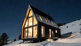 Cozy Modern Cabin in the Snow | Tiny Cabin Review&rdquo;