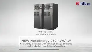 NextEnergy Riello UPS - High efficiency UPS, small footprint and higher power density.