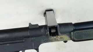 Tippmann SMG-68 Breech Assembly with Magazine and Barrel