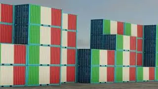 Explore Italy's trade with this export import container video footage!