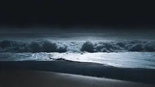 Beach Ambience Relaxation &bull; Dramatic Ocean Waves Sound for Sleep. Stress Relief and Calm