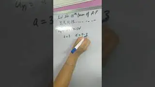 find the nth term of A.P 3,7,11,15...........                      1.6M