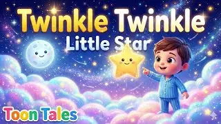 Twinkle Twinkle Little Star ⭐ | Kids Nursery Rhyme Song | Toon Tales