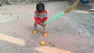 Batting karte hue baccha ⛹️🏌️💯 mb kids channel 😚