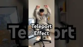 Teleport effect phone editing tutorial! #creativeedits #editingtutorial