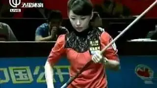 Pan xiao ting vs Yu ram cha women billiard 9-ball
