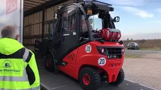 Cetex-Rheinfaser tauscht Dieselstapler gegen Treibgasstapler ein