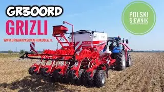GRIZLI Gr300RD Drive 🇵🇱  Polski Agregat do uprawy pasowej produkowany na Podkarpaciu