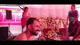 Radhakalyanam Bhajan by Pallipuram Sri Ganesha Bhagavathar at Pallanchathannoor Agraharam 