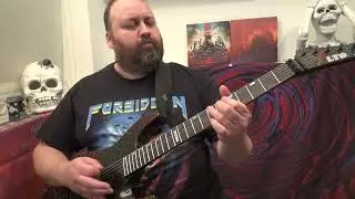 Thrash Nine - LTD M-1 Custom 87 Rainbow Crackle