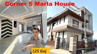 Small Budget House Design | Low Cost House Design 5 Marla | 5 Marla Corner House Design