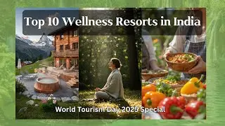 Top 10 Wellness Resorts in India | World Tourism Day Special!!!