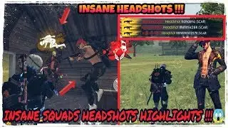 GARENA FREE FIRE INSANE RANKED SQUADS INSANE MOMENTS !! GAMINGWITHRAKESH !!FAST HEADSHOTS !!