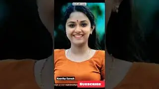 Keerthy Suresh transformation 1992-2022 &hearts;️ Amit edit room
