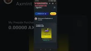 AXMINT daily 0.95% mining plan : How to download AXMPAY For inr withdrawal