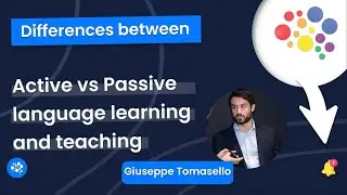 What are the differences between active and passive language learning?