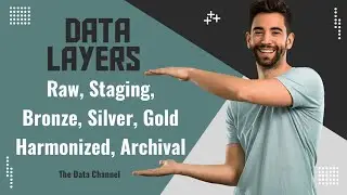 Data Layers- Raw, Staging, Bronze, Silver, Gold, Archive Layers