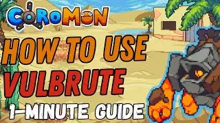 How to use VULBRUTE! Competitive Coromon Moveset Guide!