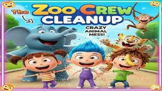Zoo crew cleanup Cartoon #trending  #shorts #viral #viralvideo 