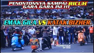 RICUH GARA GARA INI | EMAK GILA VS KATAK BIZHER | BIG MATCH ANTAR YOUTUBER VESMET