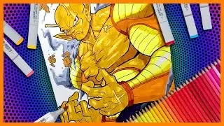 DRAWING - ORANGE PICCOLO - Dragon Ball Super: Super Hero