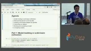 Kevin Markham | Machine Learning with Text in scikit learn