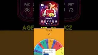 MARTIAL | Career Path Evolution on FIFA! #fifa #football #spinner