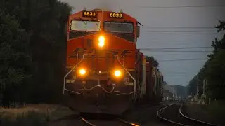 NS 33G-11 FLYS through Byrkit Avenue at MP 431 with 6 engines!