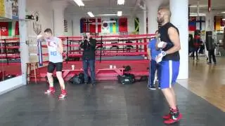 Andrzej Fonfara, Gabriel Campillo training together in Chicago