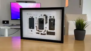 iPhone 4s im Bilderrahmen - GRID Studio Frame einfach nachbauen - DIY 2022