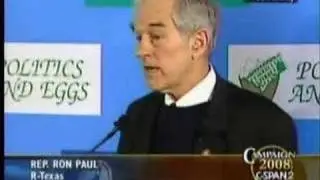 Ron Paul - 12-19-07- Politics-n-Eggs Breakfast - NH -Part 5
