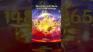 World Record! Navia Hits 14.8m Damage