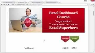 Excel Dashboard Course: My Online Training Hub Review
