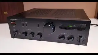 Onkyo Integra A-8250 Stereo Amplifier (1985-87') sound Test after repair and maintenance