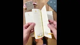 日本 MIDORI 2026 B6變形 小狗 手帳書 