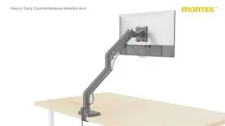 monTEK  Heavy-Duty Single Monitor Arm for 17-57