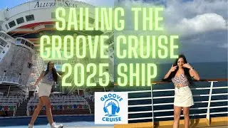 Groove Cruise 2025 ship sailing! | Food, venues, amenities