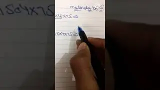 Any No. Multiply By '75' Solution in 5 seconds | Multiplication Trick | Vedic Maths | Maths #shorts