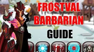 Полное прохождение класса Варвар в AQW Frostval (начиная с 2025 года) | /join Frostvale